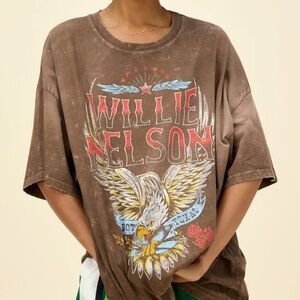 Daydreamer Willie Nelson Eagle One Size Graphic Tee